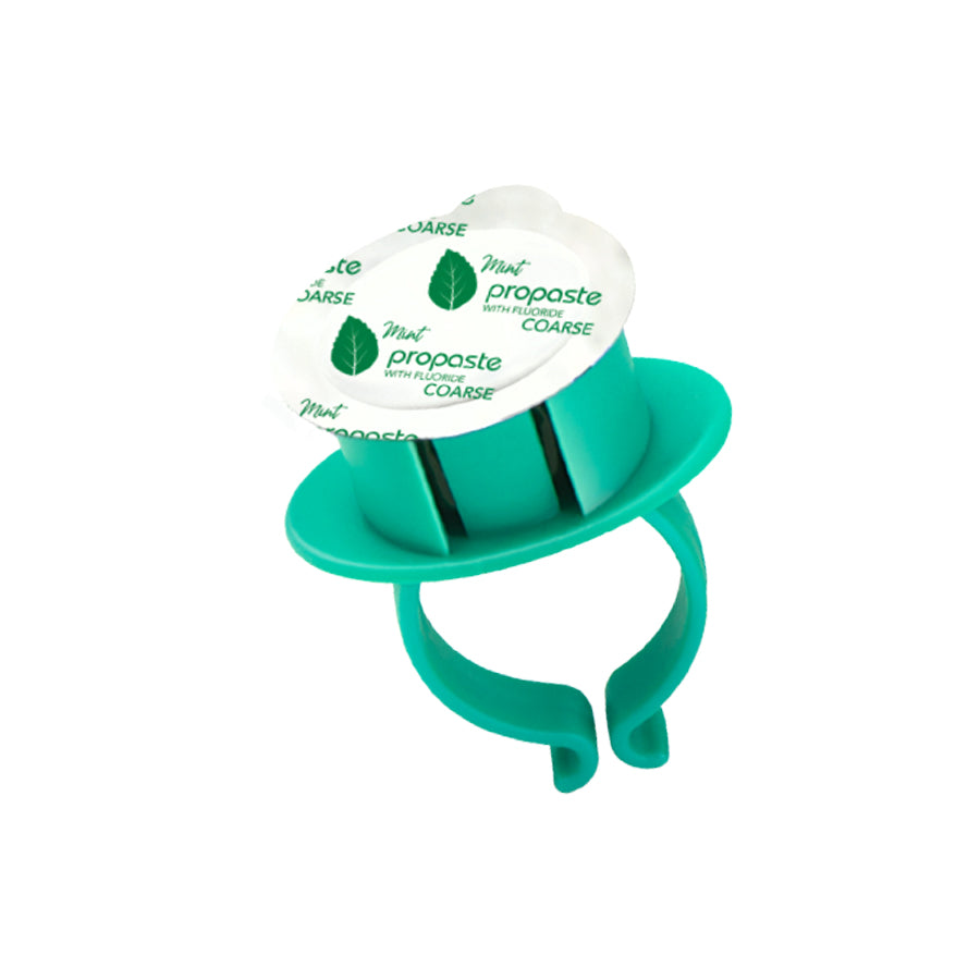 ProPaste™ One Disposable Prophy Ring and AntiSplatr Paste Combo