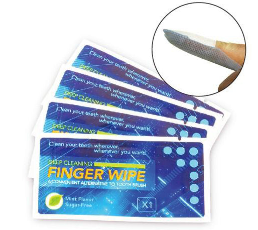 Minty Finger Teeth Wipes