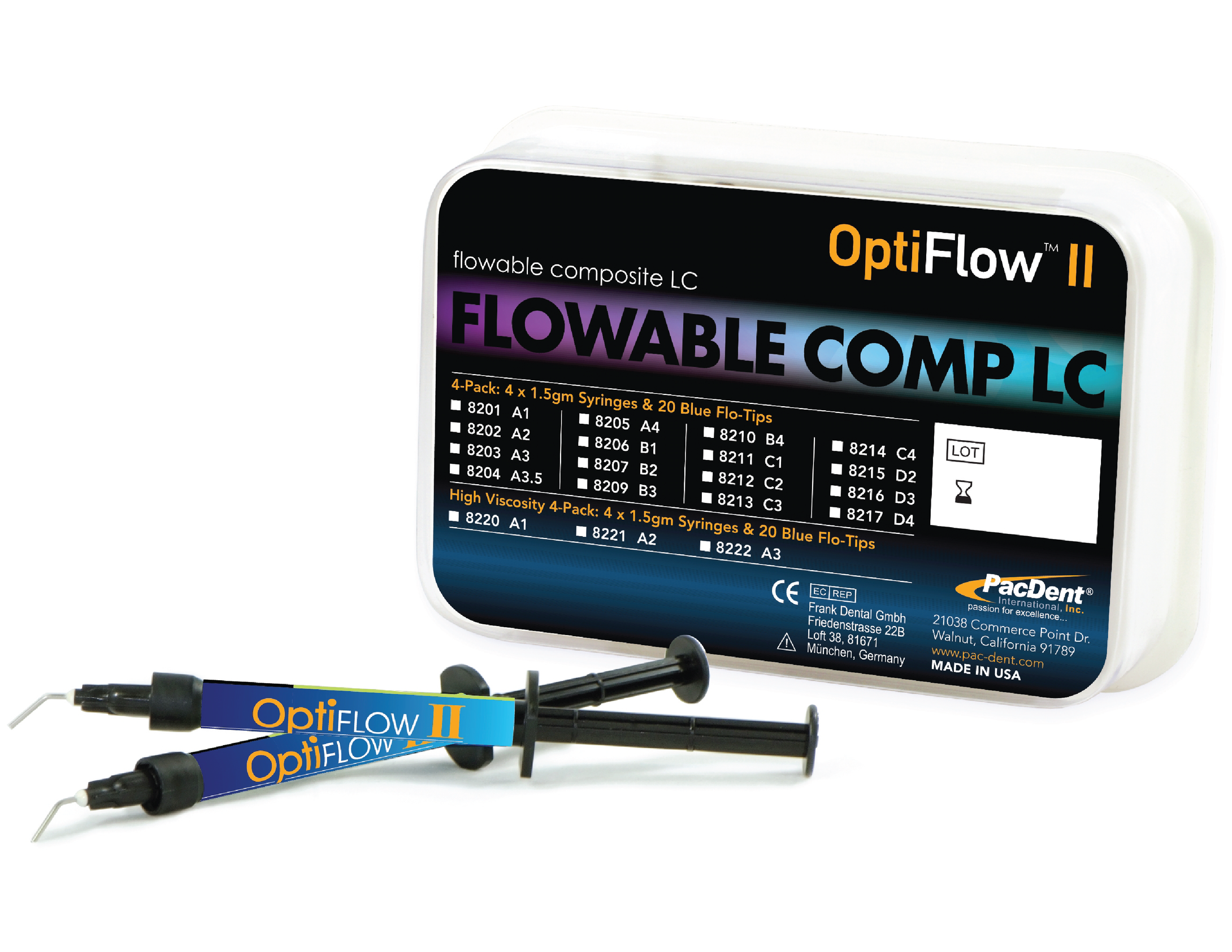 OptiFlow™ II, Nano Flowable Composites, LC
