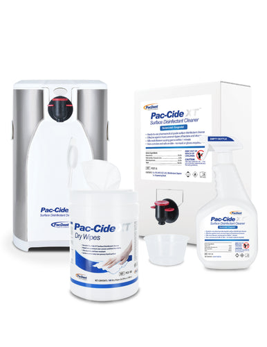 Pac-Cide XT™ Surface Disinfectant Cleaner Premium Starting Kit