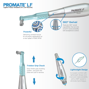 ProMate™ LF Hygiene Prophy Handpiece
