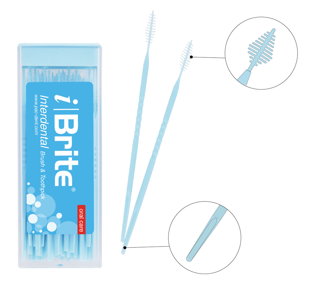 iBrite® Interdental Brush & Toothpicks