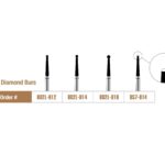 Endo Diamond Burs - Endo Diamond Burs 802L 012