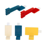 EzAim® ComforTab™ Adhesive Cushioned Sensor Holders - EzAim® ComforTab Complete Intro Kit:1x Defend 3 In 1 Positioning Ring And 2x Positioning Arms, 60 ComforTab Holders (10 Of Each: Blue Anterior, White Anterior, Red Bitewing, Blue Bitewing, Yellow Posterior, And Bitetab)