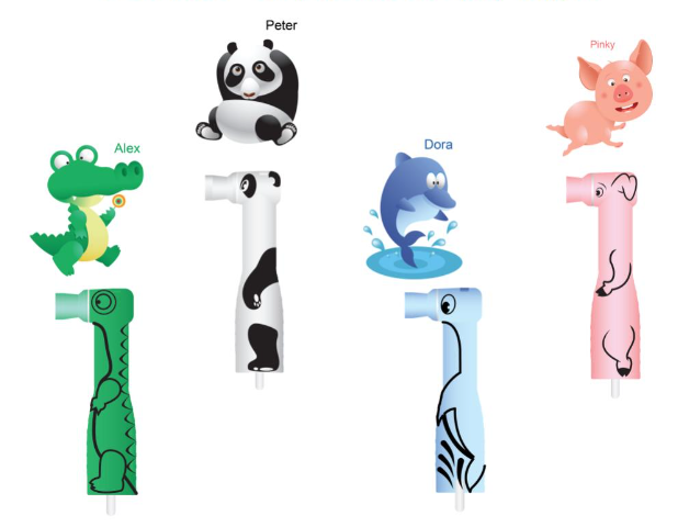 FUNimals™ Disposable Prophy Angles