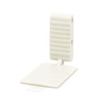 EzAim® ComforTab™ Adhesive Cushioned Sensor Holders - EzAim ComforTab Adhesive Sensor Holder Anterior White   50/pk